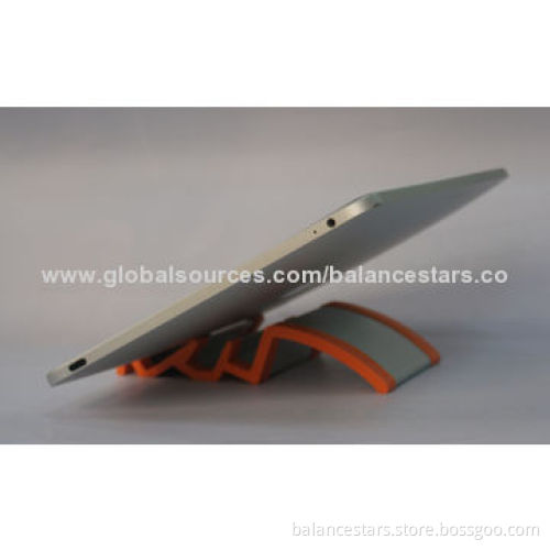 Colorful Universal Aluminum Anti-slip Holder for All iPad/Tablets and Mobile Phone, OrangeNew